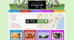 Desktop Screenshot of neworleanscoupons.com