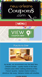 Mobile Screenshot of neworleanscoupons.com